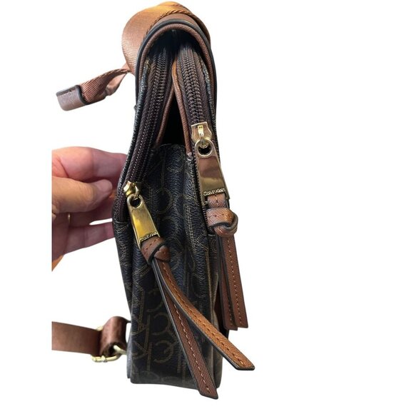 Calvin Klein (May or may not be authentic) Brown Monogram Mini Backpack